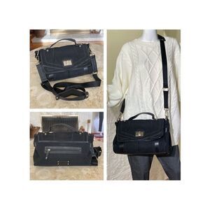 Tignanello Doctors Satchel Crossbody Shoulder Bag Vegan